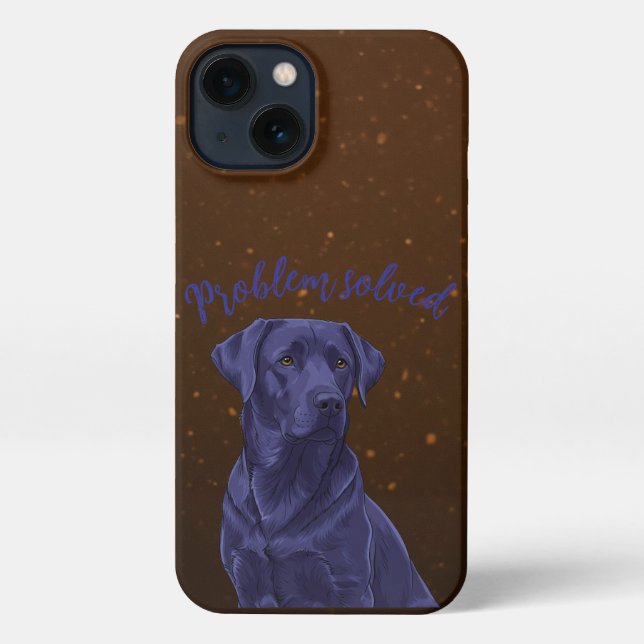 Loyal Labrador Retriever Phone cover  (Back)