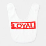 Loyal Stamp Baby Bib