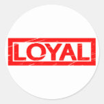 Loyal Stamp Classic Round Sticker