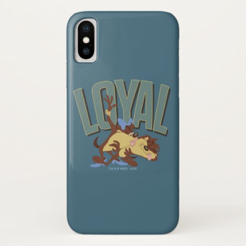 Loyal Tasmanian She_Devil  TAZ iPhone X Case