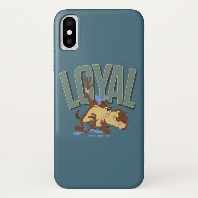 Loyal Tasmanian She-Devil & TAZ™ Case-Mate iPhone Case (Back)