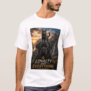 Loyal To Few Trusted By All Feared By None Cat And T-Shirt