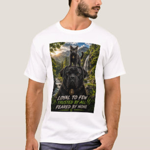 Loyal To Few Trusted By All Feared By None Cat And T-Shirt