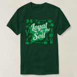 Loyal To The Soil Farming Gardening Humor T-Shirt<br><div class="desc">Our Loyal To The Soil T-Shirt would be perfect for anyone who loves getting their hands dirty in the garden.</div>