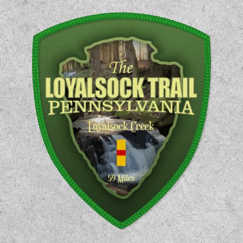Loyalsock Trail arrowhead  Patch