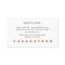 Loyalty 10 Nails Lashes Beauty Business Card