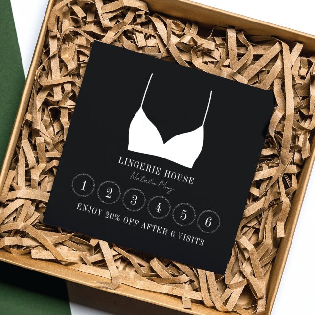 Loyalty Card Business Lingerie Boutique (Creator Uploaded)
