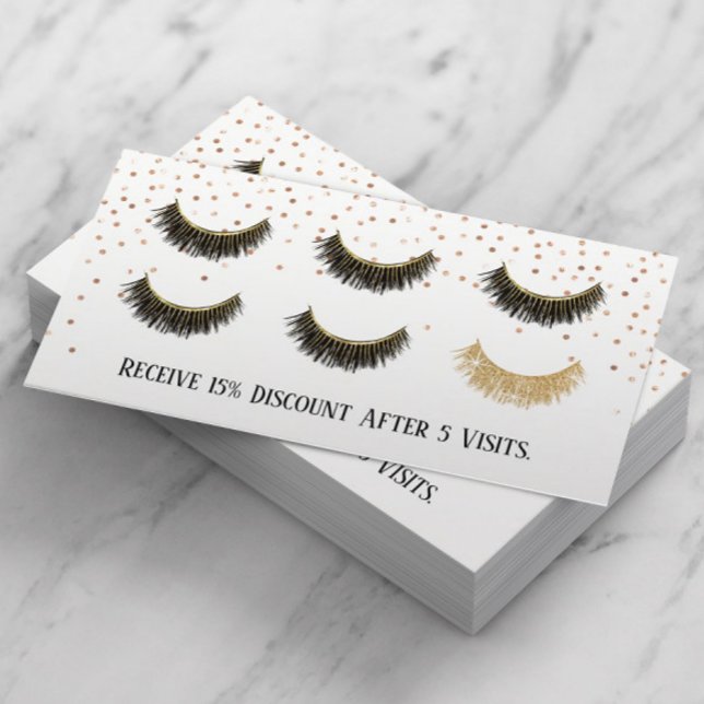 Loyalty Card | Lashes Makeup Artist Eyelash (Creator Uploaded)