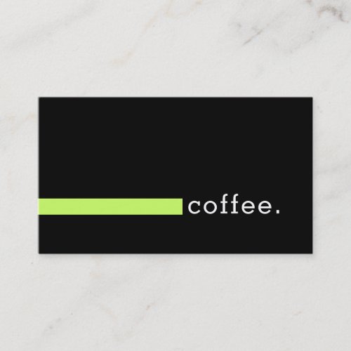 Loyalty Coffee Punch Modern Moon Green