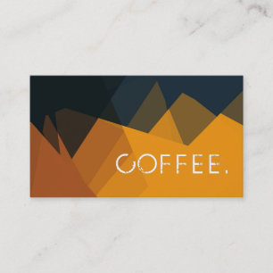 Loyalty Coffee Punch Modern Mosaic Pattern #19 Card
