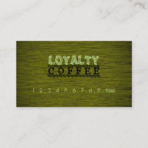 Loyalty Coffee Punch Wood Look #6