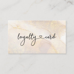 Loyalty Glitter Card 5 Nails Lashes Beauty