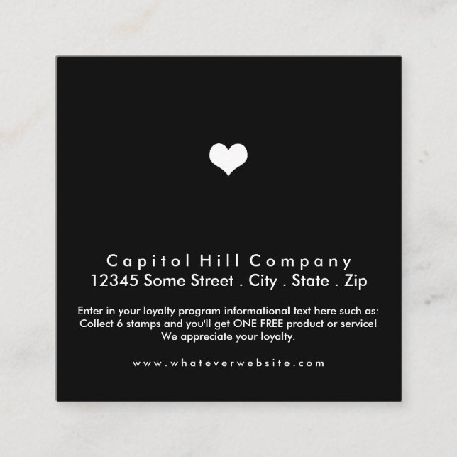 loyalty heart square (Front)