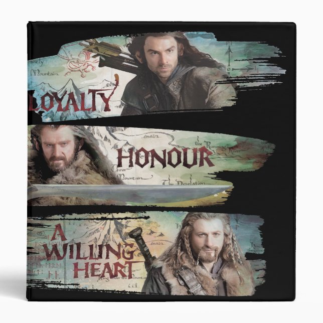 Loyalty, Honor, A Willing Heart Binder (Front)