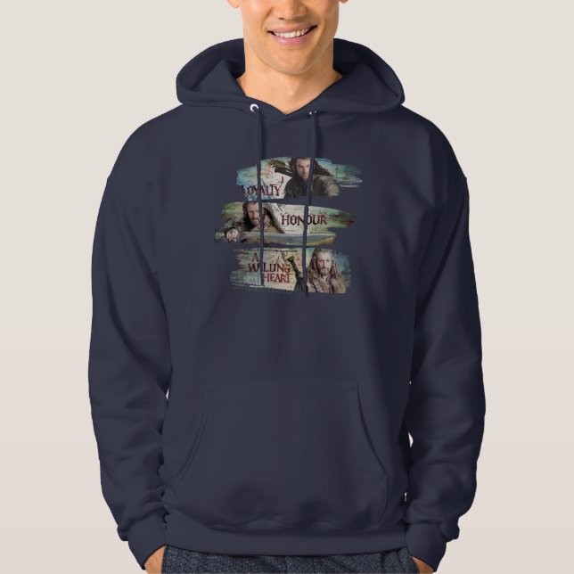 Loyalty, Honor, A Willing Heart Hoodie (Front)