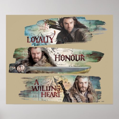 Loyalty Honor A Willing Heart Poster