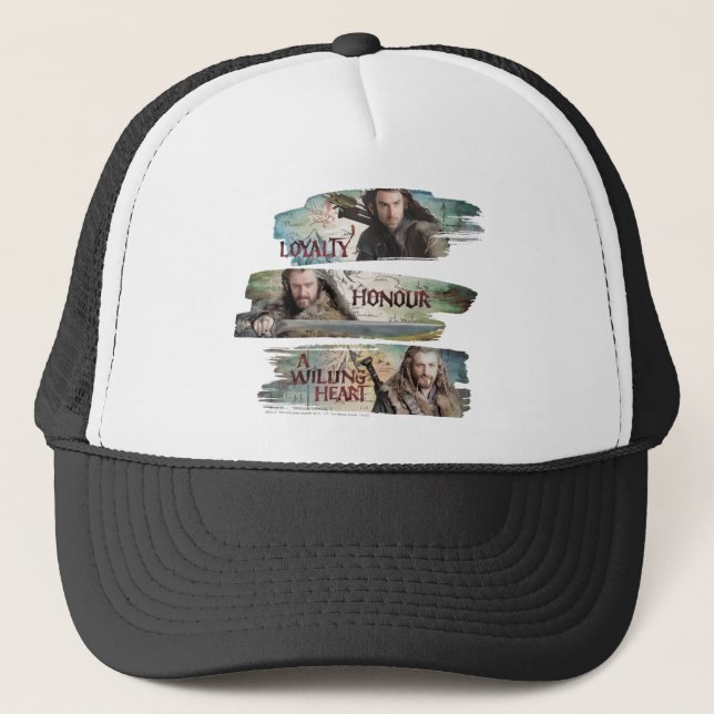 Loyalty, Honor, A Willing Heart Trucker Hat (Front)