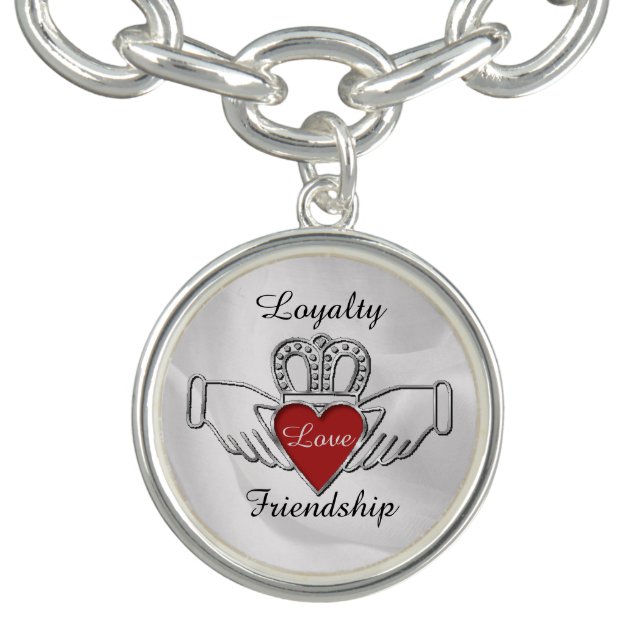 Loyalty Love Friendship Claddagh Bracelet (Design)