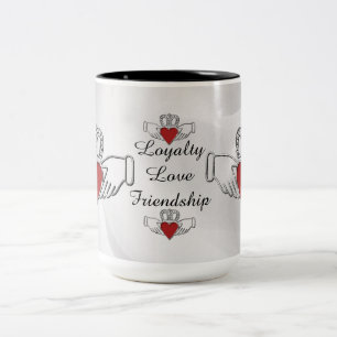 Loyalty Love Friendship Claddagh Coffee Mug