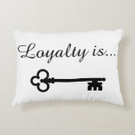 Loyalty Pillow at Zazzle