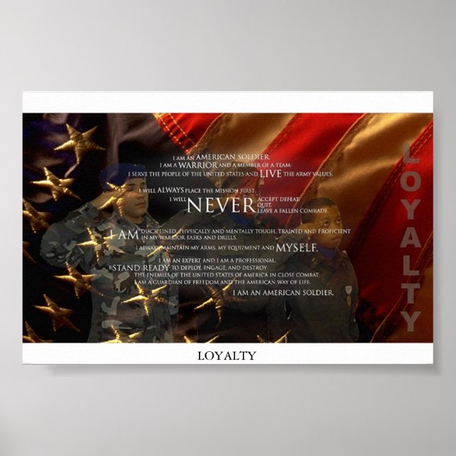 loyalty poster (Front)