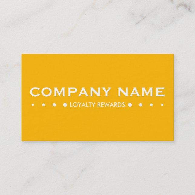 LOYALTY program pyramid card (color customizable) (Front)