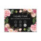 Loyalty Punch Card | Girly Pink Floral Wrapping