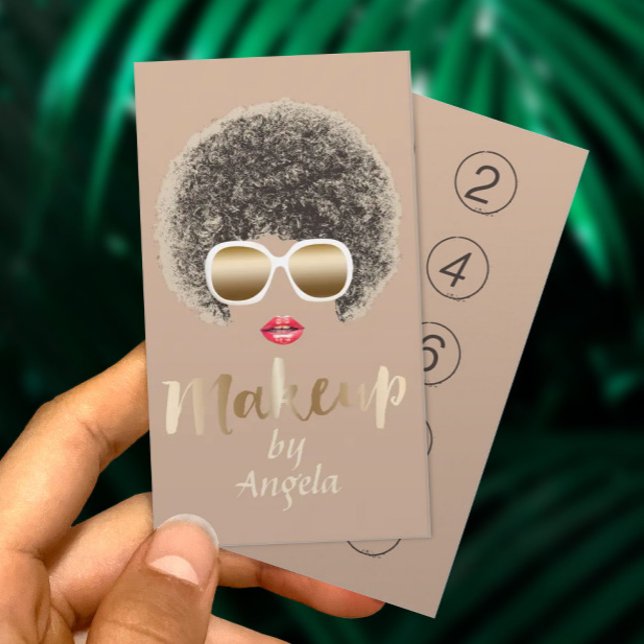 Loyalty Punch Card | Modern Natural Hair Makeup (Creator Uploaded)