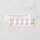 Loyalty Punch Card - Pink Glitter (Front/Back)