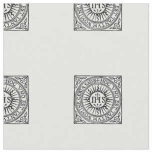 Loyola Christogram  Fabric