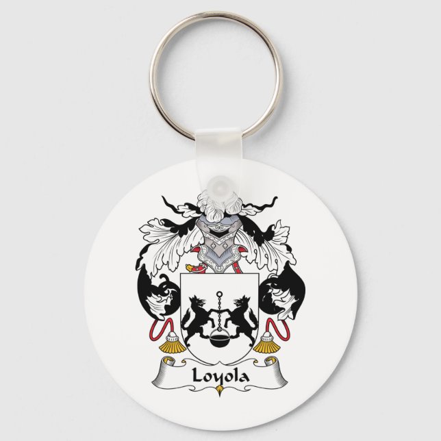 Loyola Family Crest Keychain (Front)
