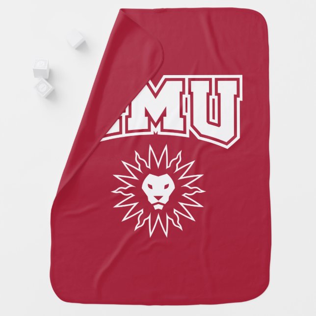 Loyola Marymount Lions Baby Blanket (In Situ)
