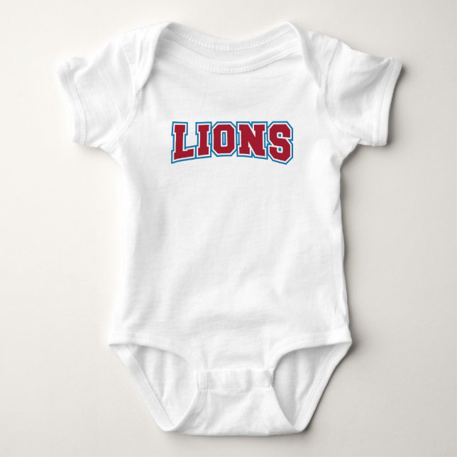 Loyola Marymount Lions Baby Bodysuit (Front)