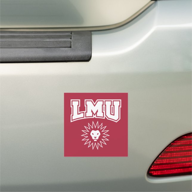 Loyola Marymount Lions Car Magnet (In Situ)