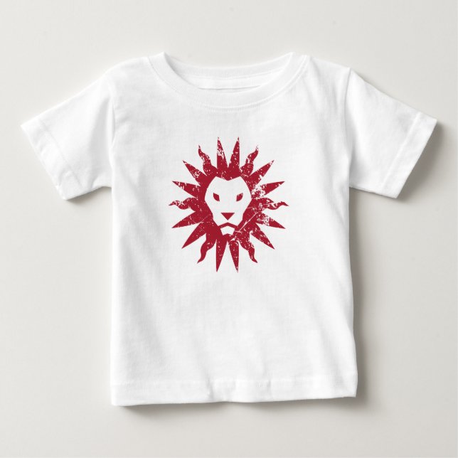 Loyola Marymount Lions Distressed Baby T-Shirt (Front)
