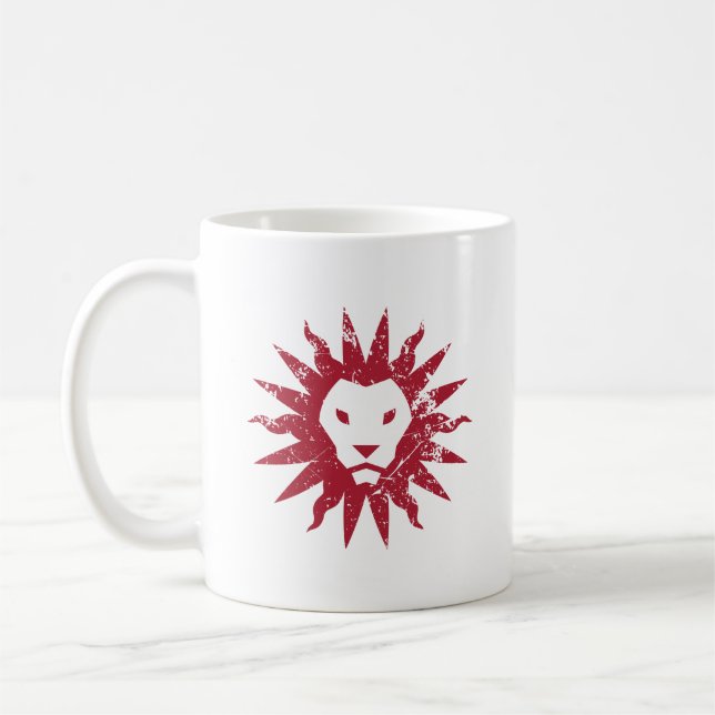 Loyola Marymount Lions Distressed Coffee Mug (Left)