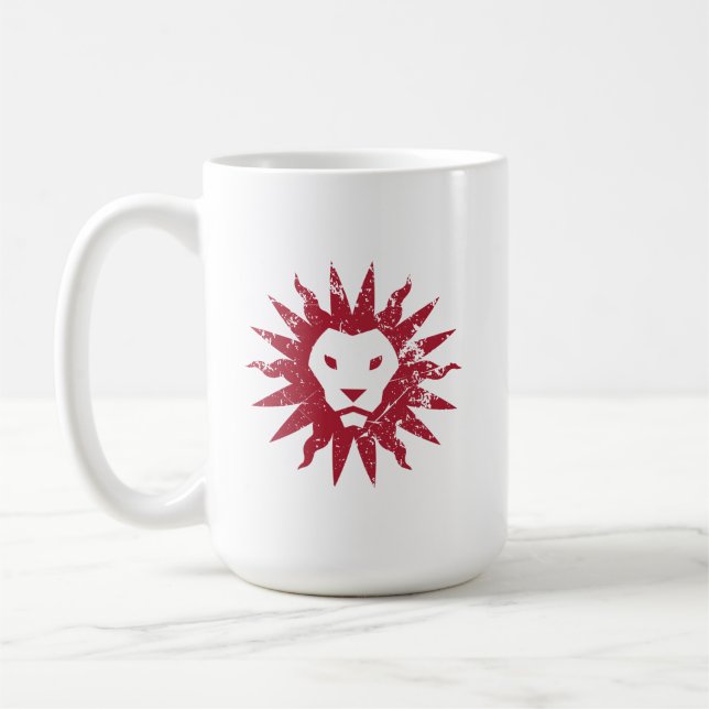 Loyola Marymount Lions Distressed Coffee Mug (Left)