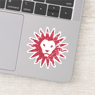 Loyola Marymount Lions Distressed Sticker