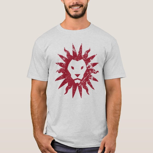 Loyola Marymount Lions Distressed T-Shirt (Front)