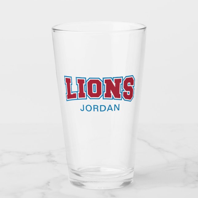 Loyola Marymount Lions Glass (Front)