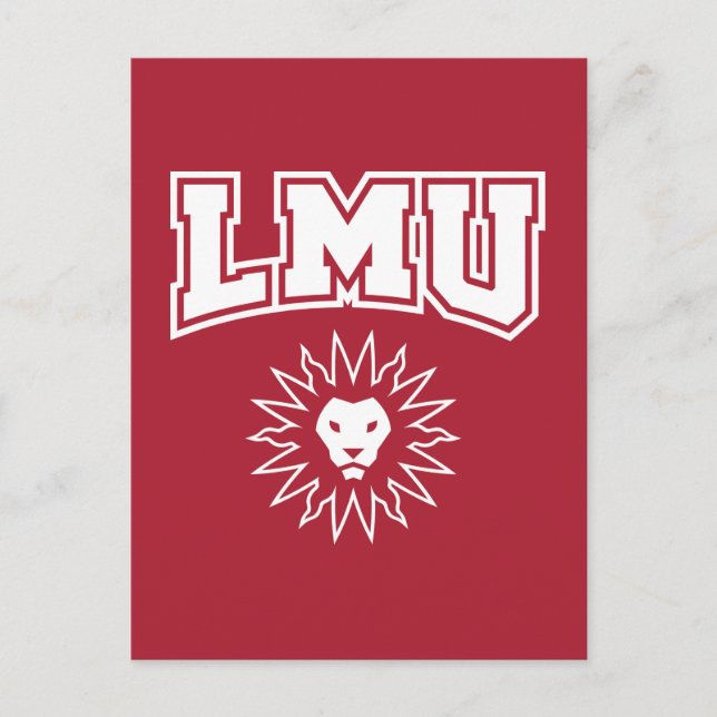 Loyola Marymount Lions Invitation Postcard (Front)