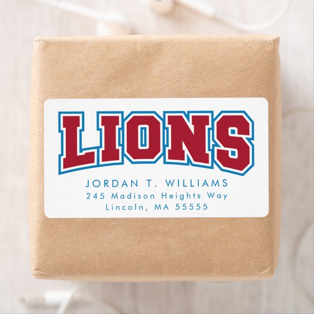 Loyola Marymount Lions Label (Insitu)