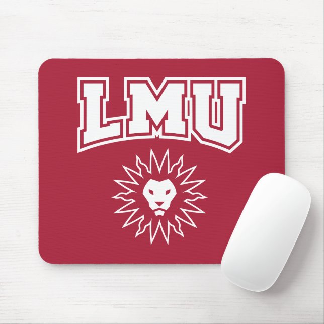 Loyola Marymount Lions Mouse Pad (With Mouse)