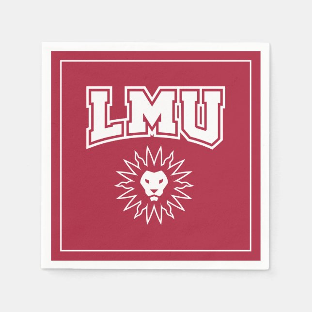 Loyola Marymount Lions Napkins (Front)