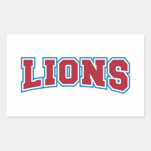 Loyola Marymount Lions Rectangular Sticker