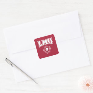 Loyola Marymount Lions Square Sticker