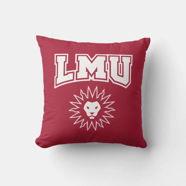 Loyola Marymount Lions Throw Pillow (Front)