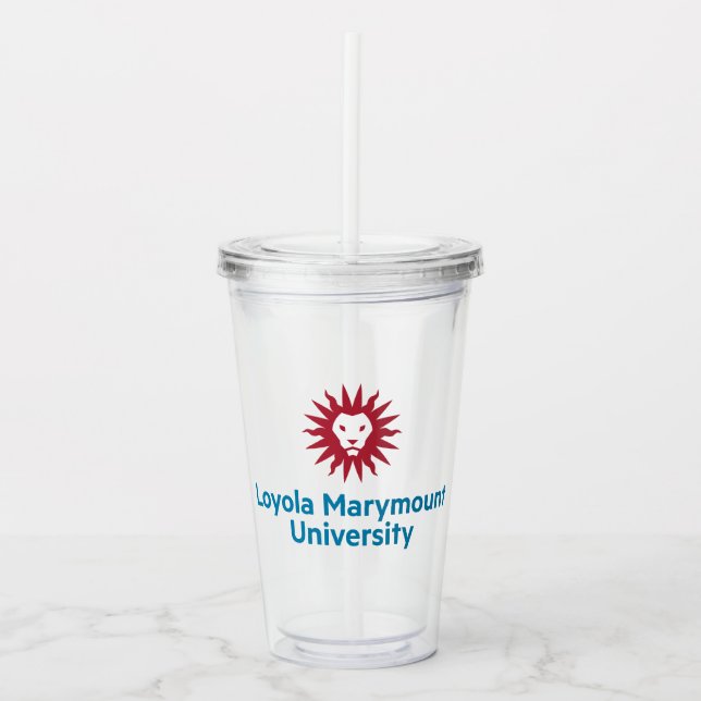 Loyola Marymount University Acrylic Tumbler (Front)