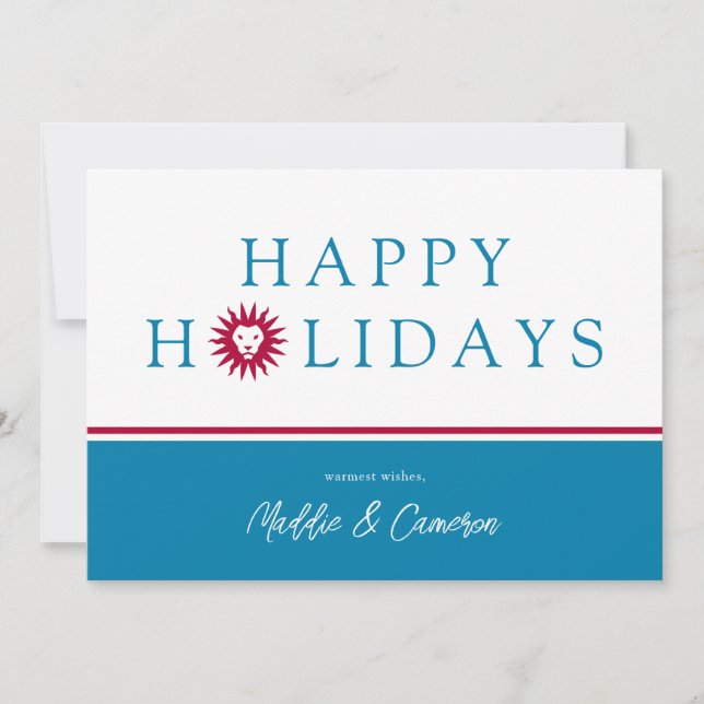 Loyola Marymount University Holiday Pattern Announcement (Front)