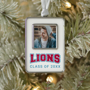 Loyola Marymount University Holiday Pattern Christmas Ornament